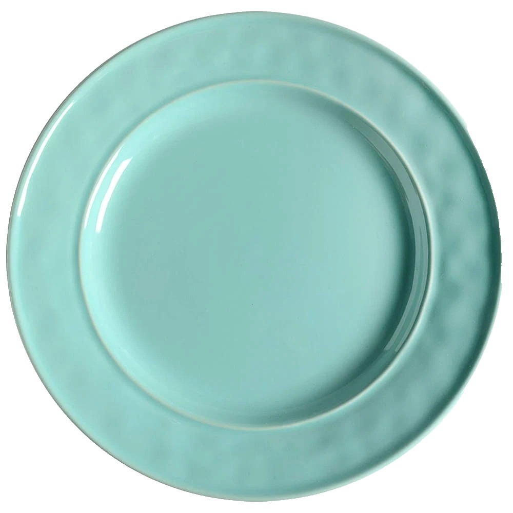 Food Network Fontina‎ Aqua Salad Plate 9"